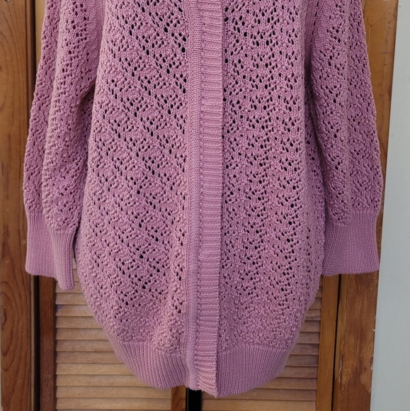NWT Avenue Crotchet Sweater Plus Size 14/16 - Picture 4 of 13